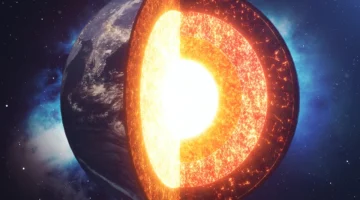 تفسير علمي جديد لنواة الأرض متعددة الطبقات كالبيصل